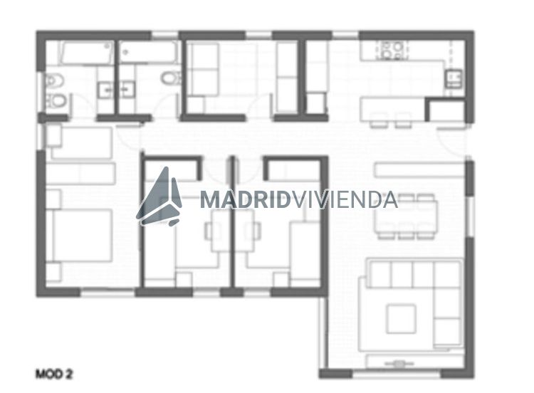 piso en venta en Castellana (Distrito Salamanca. Madrid Capital) por 969.000 €