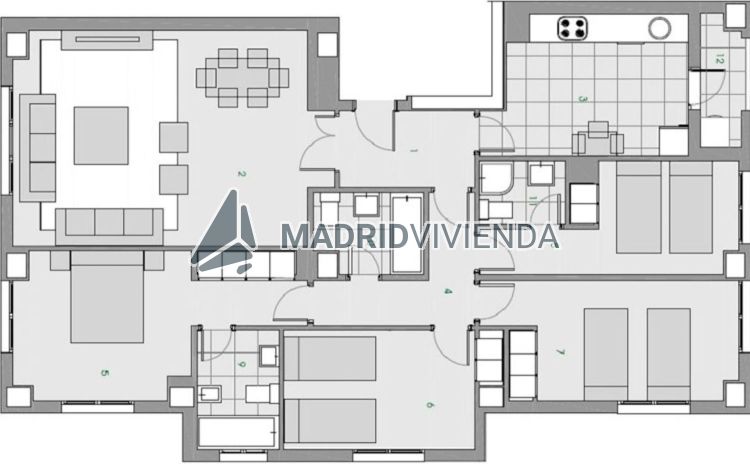 piso en venta en Justicia (Distrito Centro. Madrid Capital) por 2.370.000 €